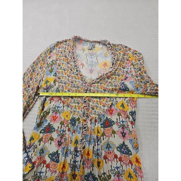 Blank London Shirt Womens XS Petite Tunic Dress Floral Boho - Picture 5 of 8